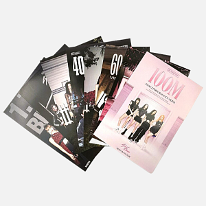 Набор постеров "K-Pop" Blackpink №5, (8 шт) 42х29см оптом