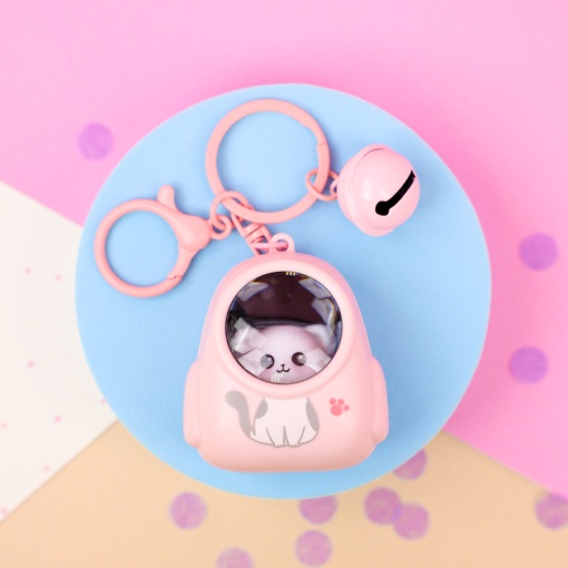 Брелок-фонарик "Zoo Рюкзак" розовый