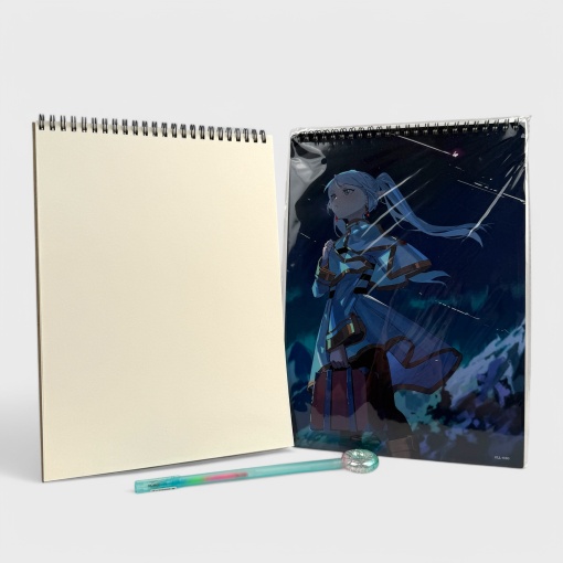 Скетчбук "Фрирен" в ассортименте, 1шт (25 листов)