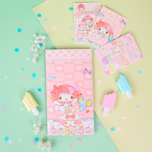 Набор наклеек и карточек "Мело"