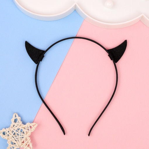 Ободок "Devil", черный