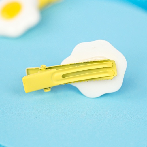 Заколка для волос "Яичница" B