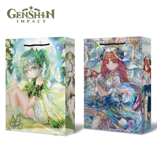 Подарочный пакет "Genshin Impact" №5, 41x27,5 см