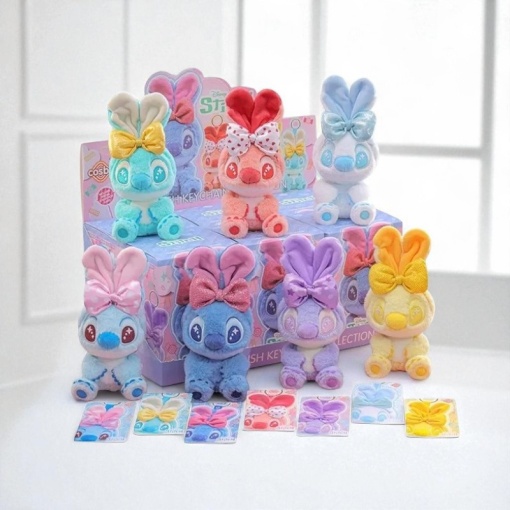 Набор мягких брелков Surprise "Глазастик" cosbi, в ассортименте 6шт