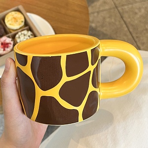 Кружка "Принт" Жираф, 400мл оптом со склада!