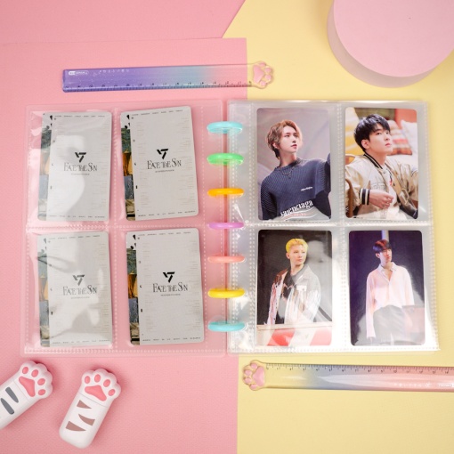 Альбом для карточек "Биндер" прозрачный 16х20см