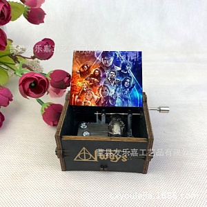 Музыкальная шкатулка "Harry Potter" Deathly Hallows (цвет. кор.)