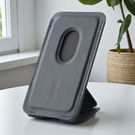 Подставка для телефона "Smart Grip" чехол для карты, синий