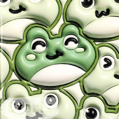 Обложка на паспорт "Frog" STORIZ