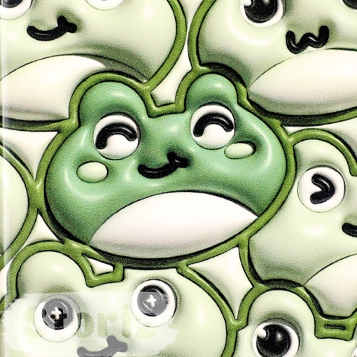 Обложка на паспорт "Frog" STORIZ