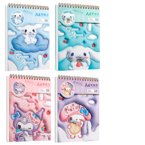 Скетчбук "Санрё" A4, в ассортименте 1 шт.