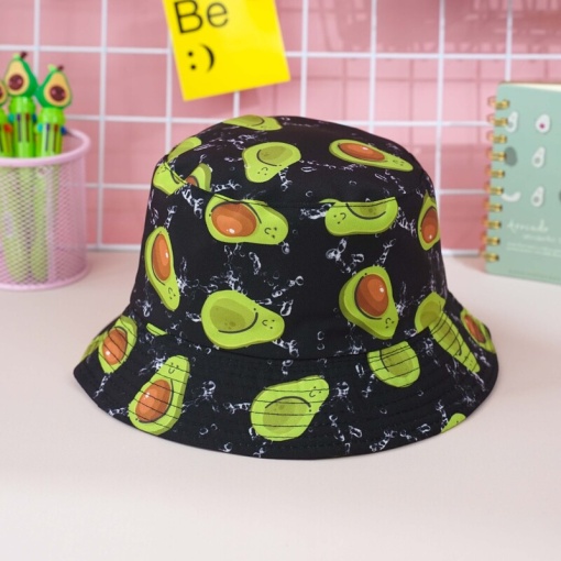 Панама "Cute Avocado" M (56-58см), черная