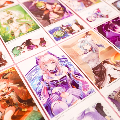 Набор почтовых открыток "Genshin Impact" №10