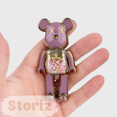 PopSocket "Bearbrick" фиолетовый