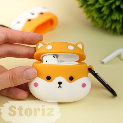 Чехол для AirPods1/2 "Сиба-ину"