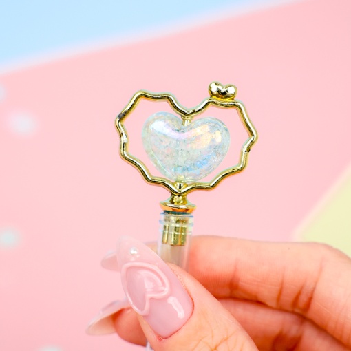 Ручка "Love" сердце, в ассортименте 1шт, (синий)