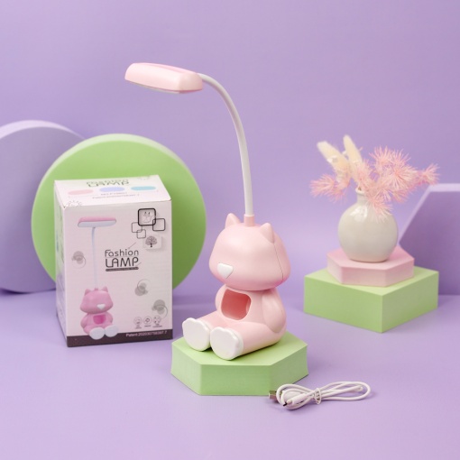 Светильник "Котенок" №6601, розовый оптом