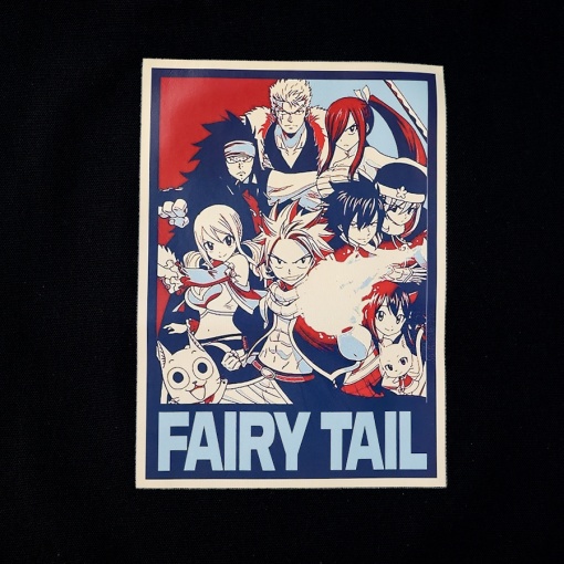 Сумка тканевая "Fairy Tail", черный, 1335-E