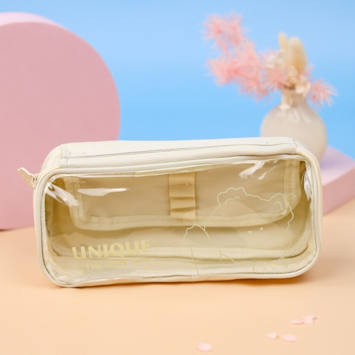 Пенал "Bear Unique" белый 