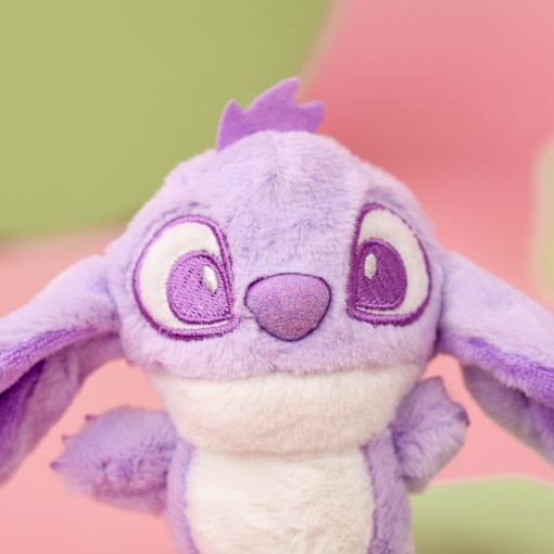 Мягкий брелок "Милый глазастик" №1, фиолетовый  12см