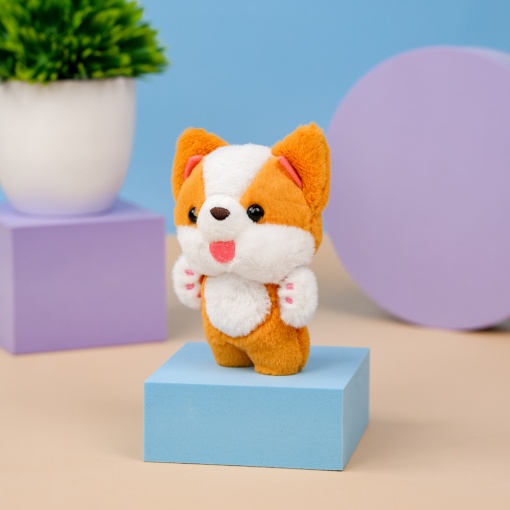 Мягкий брелок "Милый Корги" 12 см