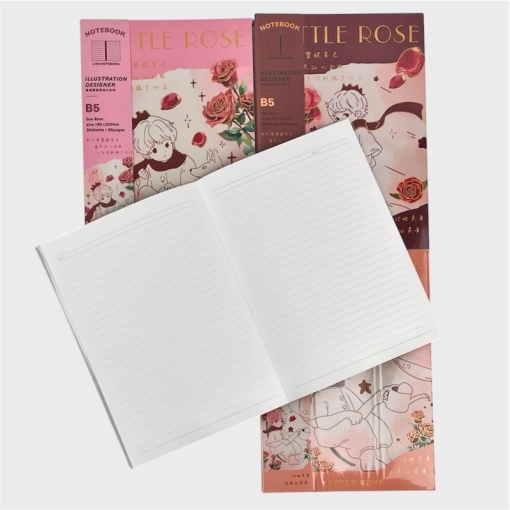 Блокнот "Little rose" А5, в аcсортименте 1шт