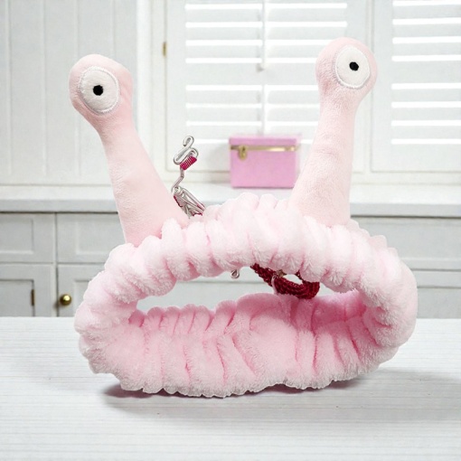 Повязка для волос "Snail eyes" розовый