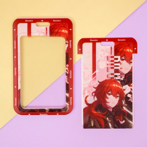 Чехол для карты "Genshin Impact" Дилюк №3