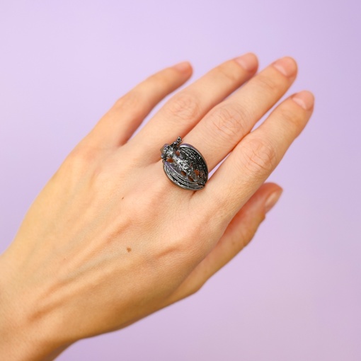 Кольцо "Черный дракон"