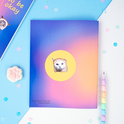 Тетрадь "Хлебный кот" 48 листов