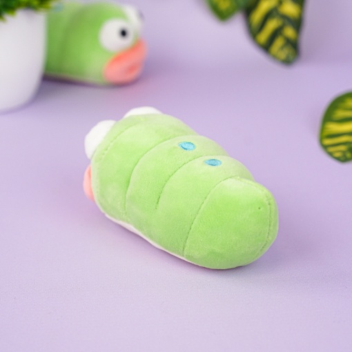 Мягкий брелок "Funny Animals" зеленый, 14 см