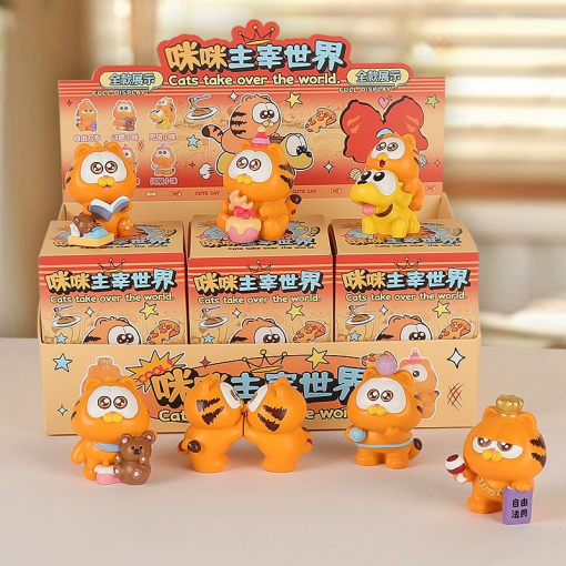 Фигурка "Кот Гарфилд" №80202, в ассортименте 1шт оптом