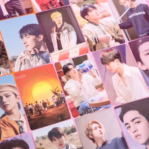 Набор картонных карточек "Seventeen" №1, 55шт.