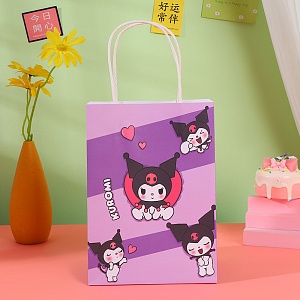 Подарочный пакет "My Mld" Kuro, фиолетовый, 27х21х11 см