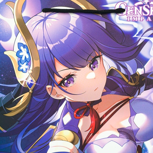 Подарочный пакет "Genshin Impact" №2, 41x27,5 см