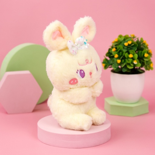 Мягкая игрушка "Кролик" белый, 23 см
