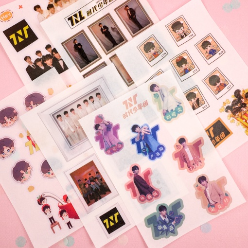 Набор наклеек "K-POP" Teens in Times А6, 6 листов