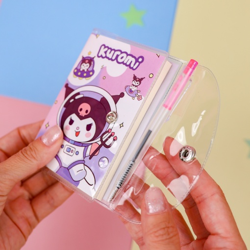 Мини-блокнот с ручкой "Санрё" А7, в ассортименте 1 шт.