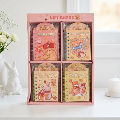 Набор блокнотов "Sweet one day" cute animals, в ассортименте 20шт
