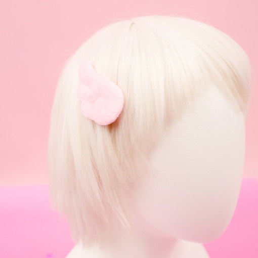 Набор заколок для волос "Крылья Ангела" 2 шт, розовый