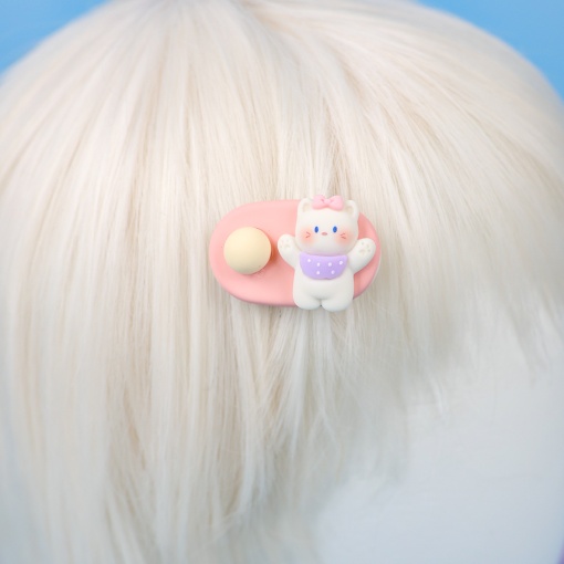 Заколка для волос "Котенок"