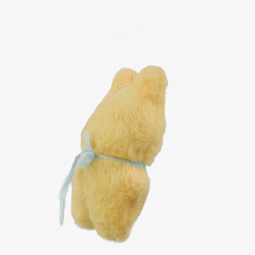 Мягкий брелок "Зайка с ложкой" желтый