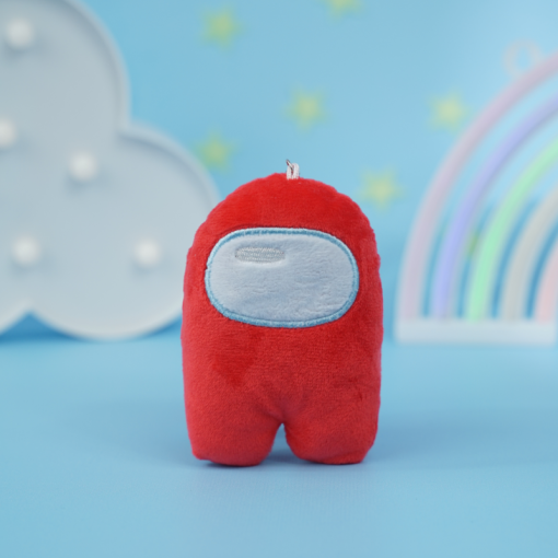 Мягкий брелок "Среди Нас" красный, 10 см