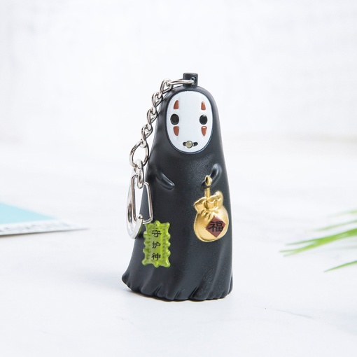 Брелок "Безликий Бог Каонаси" с фонариком и звуком, мешочек