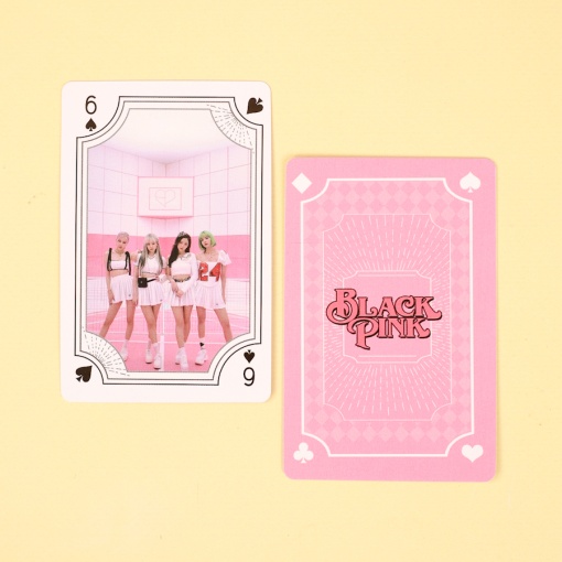 Игральные карты "Black Pink" (№2)