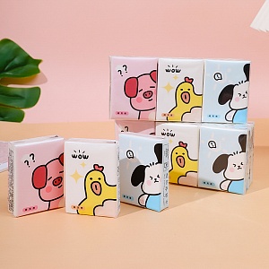 Салфетки бумажные "Surprised animals" в ассортименте, 1уп