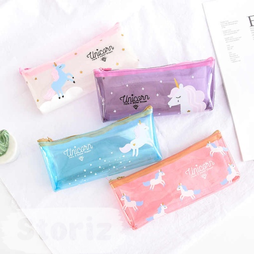Прозрачный пенал «Unicorn have a sweet dream»