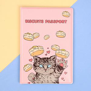 Обложка на паспорт "Biscuits" STORIZ