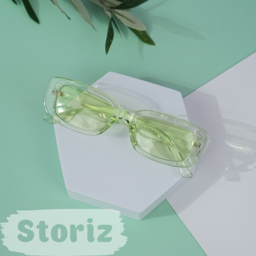 Солнцезащитные очки с чехлом "Transparent Green"