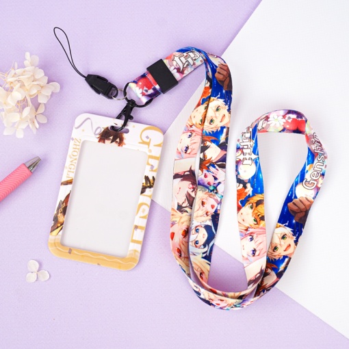 Чехол для карты "Genshin Impact" Zhongli